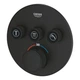 Смеситель для душа Grohe Grohtherm SmartControl термостатический, черный матовый (29508KF0) - изображение 6