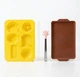 Набір для створення силіконових сквішів DIY Squishy Десерти антистрес іграшка для творчості ліплення - изображение 3