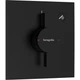 Смеситель для душа Hansgrohe DuoTurn E термостатический, черный матовый (75617670) - изображение 1