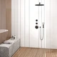 Смеситель для душа Kludi Nova Fonte Puristic термостатический, черный матовый (208303915) - изображение 3