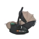 Дитяче автокрісло i-FLOW ME 1198 i-Size 40-87 см бежеве - зображення 4