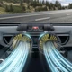 Автомобильный двойной вентилятор на 2 скорости 360° 5V 22х16х11 см, с поворотом на 360° и питанием от USB, черный - изображение 7
