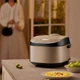 Рисоварка Midea, внутренняя кастрюля из черного фарфора объемом 4 л со съемной крышкой, функция Smart Reservation на 24 часа, для приготовления сладкого риса, MB-AFB4027R [серия ZMD Peace of Mind] - изображение 9