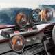 Автомобильный тройной вентилятор 12/24V, поворот 360°, две скорости, функция ароматизации - изображение 3