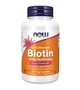 Біотин Biotin 10,000 mcg extra strength Now Foods, 10 000 мкг, 120 капсул - зображення 1