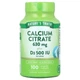 Кальций цитрат плюс D3, Calcium Citrate Plus D3, Nature's Truth, 100 каплет - изображение 1