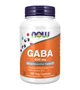 ГАМК гамма-аминомасляная кислота Now Foods (GABA) 500 мг 100 растительных капсул - изображение 1