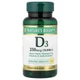 Вітамін D3 швидкого вивільнення 10000 МО Vitamin D Nature's Bounty, 72 капсули - зображення 1