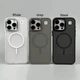 Чехол (накладка) Apple iPhone 17 Pro Max, Air Beats Matte Camera, MagSafe, Серый - 743153 - изображение 7