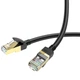 Дата кабель HOCO US02 Level pure copper gigabit ethernet (3m) (Black) (254469) - зображення 2