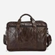 Сумка портфель чоловіча з натуральної шкіри Vintage leather-14056 Коричнева - зображення 3
