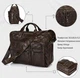 Сумка портфель чоловіча з натуральної шкіри Vintage leather-14056 Коричнева - зображення 14