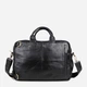 Сумка портфель мужская из натуральная кожи Vintage leather-14219 Черная - изображение 2