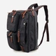 Сумка портфель мужская Vintage leather-14480 Серая - изображение 4