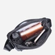 Сумка планшет через плечо мужская из натуральная кожи Vintage leather-14486 Черная - изображение 9