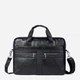 Сумка портфель мужская из натуральная кожи Vintage leather-14625 Черная - изображение 1