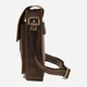 Сумка кросс боди через плечо мужская из натуральная кожи Vintage leather-14660 Коричневая - изображение 3