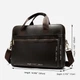 Сумка портфель мужская из натуральная кожи Vintage leather-14670 Коричневая - изображение 9