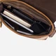 Сумка кросс боди через плечо мужская из натуральная кожи Vintage leather-14675 Коричневая - изображение 6