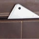 Сумка кросс боди через плечо мужская из натуральная кожи Vintage leather-14675 Коричневая - изображение 9