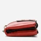 Кошелек женский кожаный для карточек Vintage leather-14680 Красный - изображение 5
