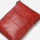 Кошелек женский кожаный для карточек Vintage leather-14680 Красный - изображение 7