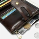 Кошелек кожаный для карточек Vintage leather-14682 Коричневый - изображение 9