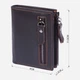 Кошелек мужской кожаный для карточек Vintage leather-14687 Коричневое - изображение 8