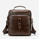 Сумка планшет через плечо мужская из натуральная кожи Vintage leather-14700 Коричневая - изображение 1