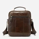 Сумка планшет через плечо мужская из натуральная кожи Vintage leather-14700 Коричневая - изображение 2