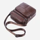 Сумка планшет через плечо мужская из натуральная кожи Vintage leather-14705 Коричневая - изображение 5