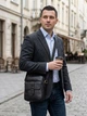 Сумка планшет через плечо мужская из натуральная кожи Vintage leather-14721 Черная - изображение 2