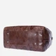 Дорожная сумка мужская Vintage leather-14752 Коричневая - изображение 5