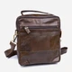 Сумка планшет через плечо мужская из натуральная кожи Vintage leather-14764 Коричневая - изображение 3