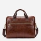 Сумка портфель мужская из натуральная кожи Vintage leather-14836 Коричневая - изображение 1