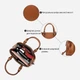 Сумка кросс боди через плечо женская из натуральная кожи Vintage leather-14875 Рыжяя - изображение 7