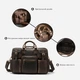 Сумка портфель мужская из натуральная кожи Vintage leather-14881 Коричневая - изображение 14