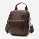 Сумка кросс боди через плечо мужская из натуральная кожи Vintage leather-20012 Коричневая - изображение 1