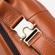 Сумка на пояс бананка мужская из натуральная кожи Vintage leather-14944 Рыжяя - изображение 9