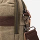 Сумка портфель мужская Vintage leather-20185 Хаки - изображение 10