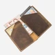 Портмоне чоловіче шкіряне для карток Vintage leather-20121 Коричневий - зображення 6
