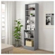 Стеллаж IKEA HAVSTA 61x212x37 см серый 404.151.92 - зображення 3