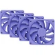 Комплект вентиляторів HYTE FA12 4-pack 120 mm Purple (FAN-HYTE-FA12-TM-4) - зображення 1