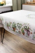 Скатерть гобеленовая на стол GARDEN 160*250 см - изображение 1