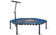 Фитнес батут 130 см с ручкой для тренировок 100 кг PP Mesh черно-синий AGАSPORT FK-3160 - изображение 4