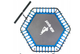 Фитнес батут 130 см с ручкой для тренировок 100 кг PP Mesh черно-синий AGАSPORT FK-3160 - изображение 7