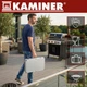 Набор аксессуаров для гриля 26 шт нержавеющая сталь для пикника серый Kaminer FK-0224 - изображение 6