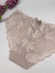 Кружевные слипы с бантом сзади 0783, 3XL (ОБ 120-130), Кофейный - изображение 5