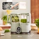 Блендер-пароварка Babymoov Nutribaby Glass 2.0 селадон зелений (A001138) - зображення 8