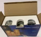 Набор из 3 LED свечей Dancing Flame Premium 75×100/125/150 мм с имитацией живого пламени, пультом дистанционного управления, таймером, в графитовом стекле - изображение 8